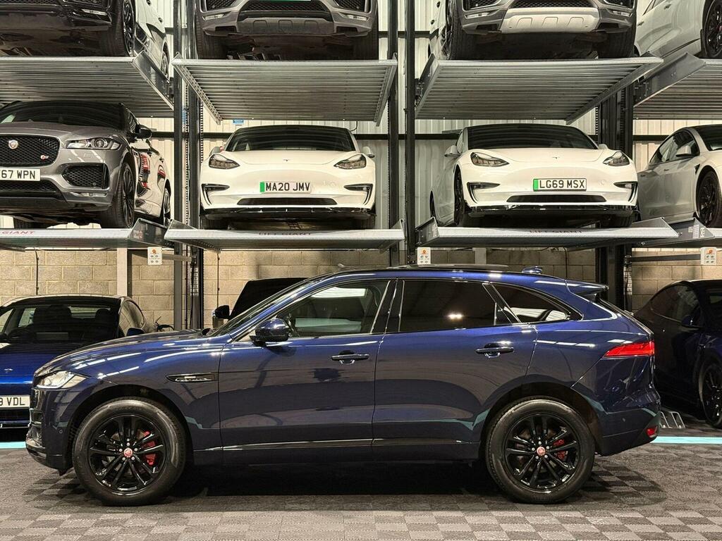 Jaguar F-Pace 2.0 D180 R-sport Awd Euro 6 Ss Blue #4