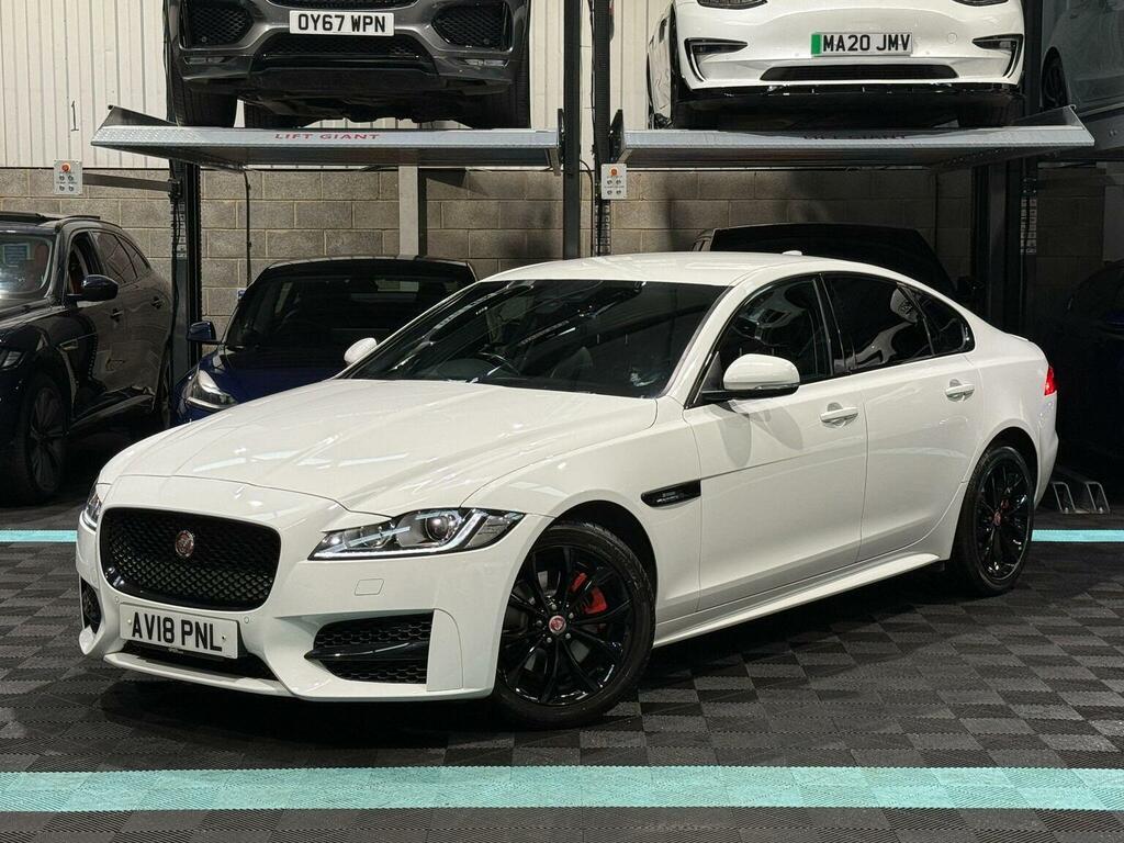 Jaguar XF 2.0D R-sport Euro 6 Ss White #3