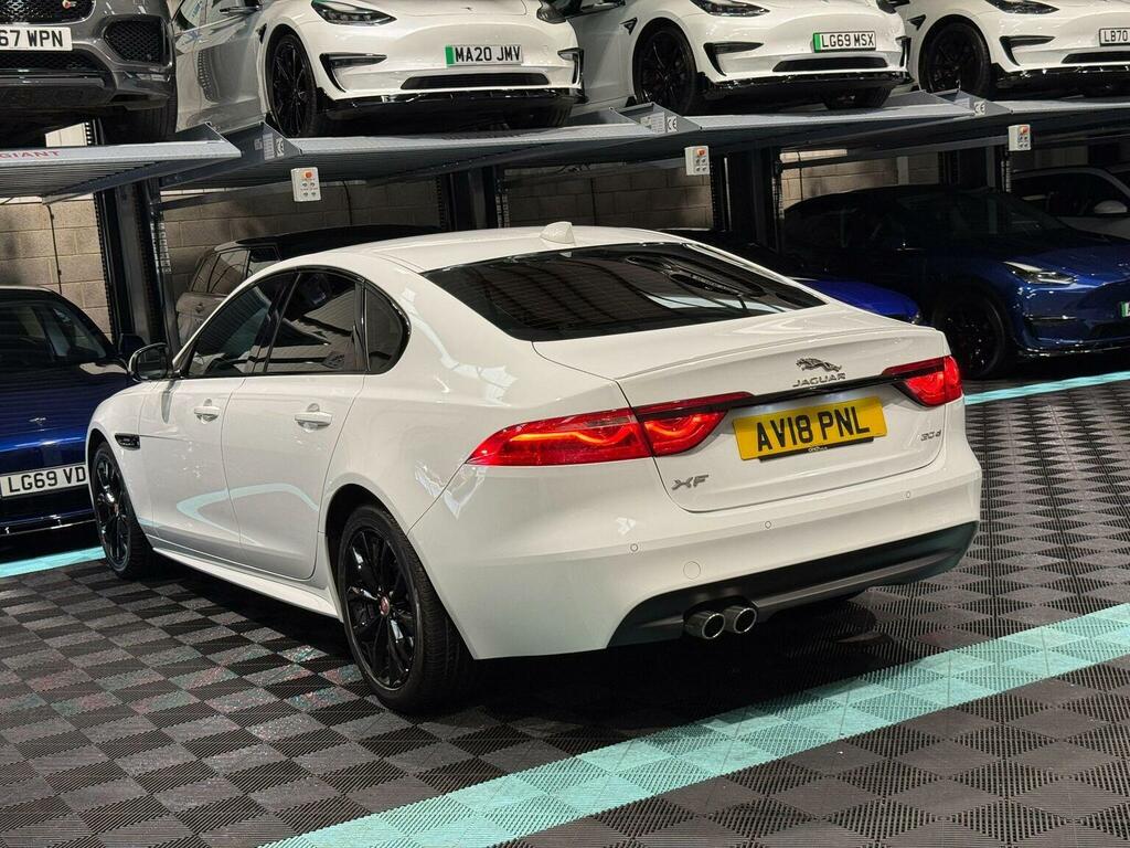 Jaguar XF 2.0D R-sport Euro 6 Ss White #5