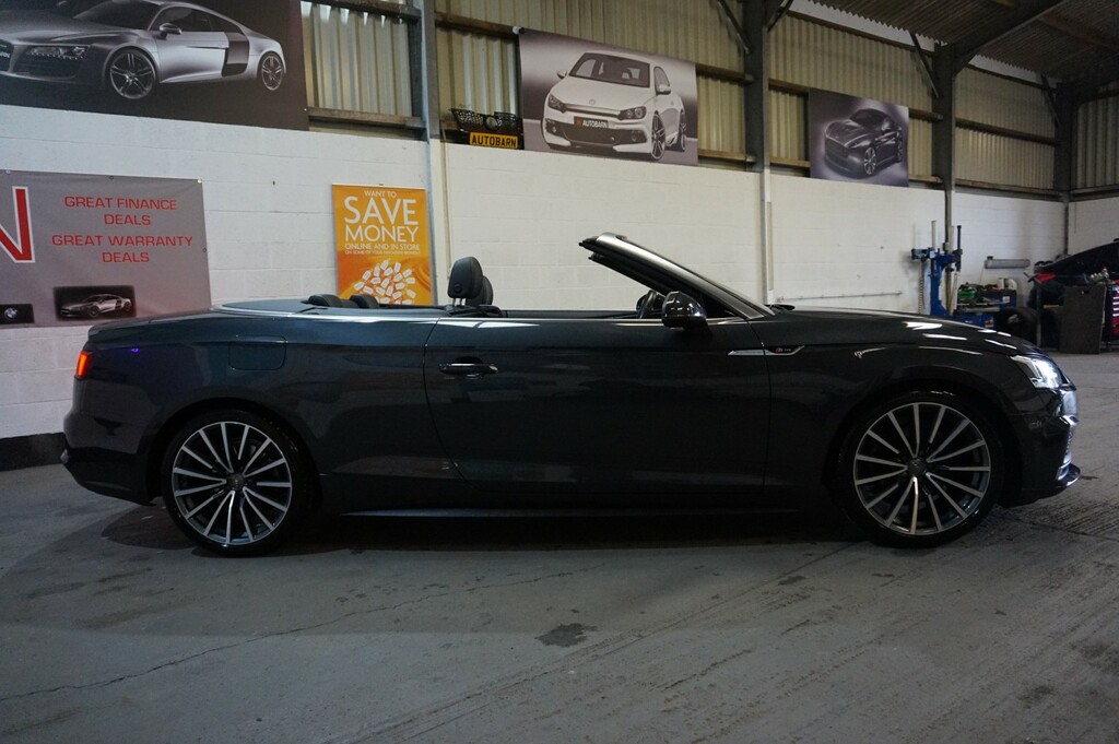 Audi A5 Convertible 2.0 Tfsi 40 S Line 201919 AJ19LMV Grey #2