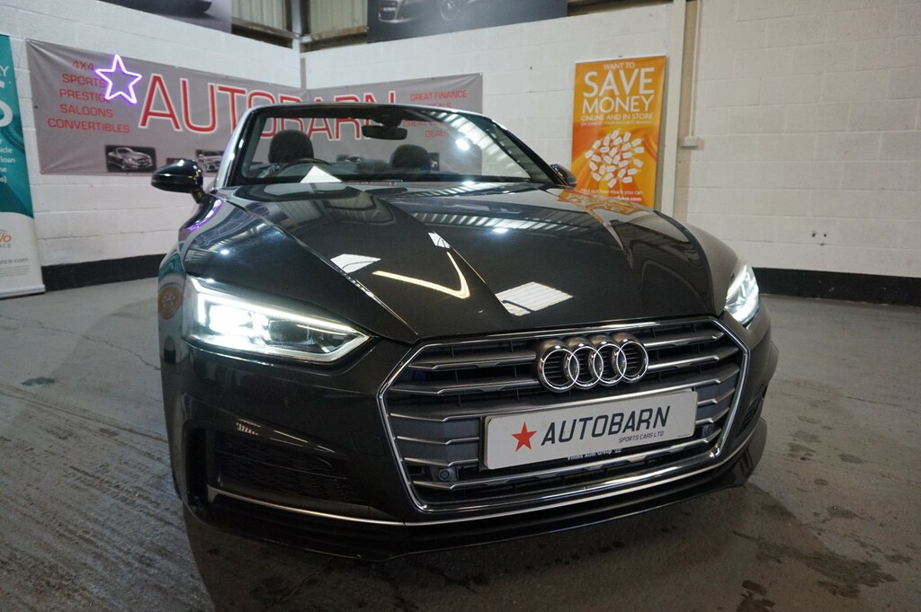 Audi A5 Convertible 2.0 Tfsi 40 S Line 201919 AJ19LMV Grey #3