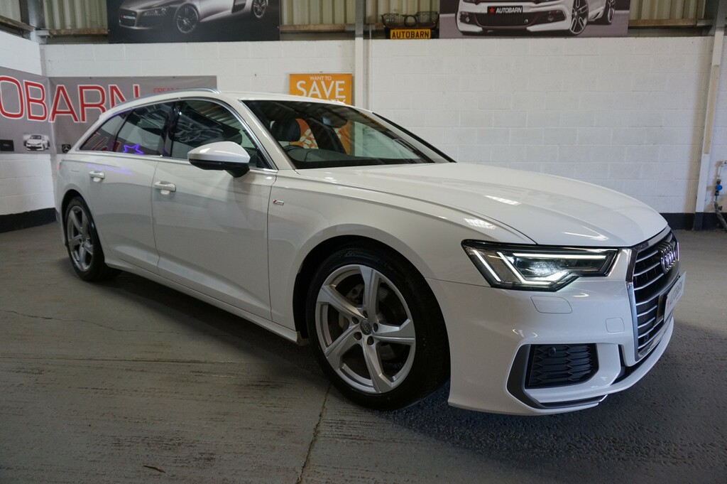 Audi A6 Avant 2.0 Tdi 40 S Line PA19AVD White #3