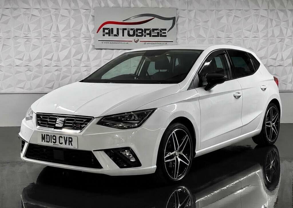 Seat Ibiza 1.0 Tsi Fr Sport Euro 6 Ss Gpf MD19CVR White #3