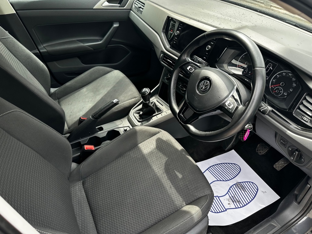 Volkswagen Polo 2019 1.0 Evo Se Hatchback Euro 6 NC19ABN Grey #3