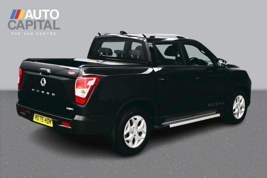 SsangYong Musso 2.2L Rebel RO75HDK Black #5