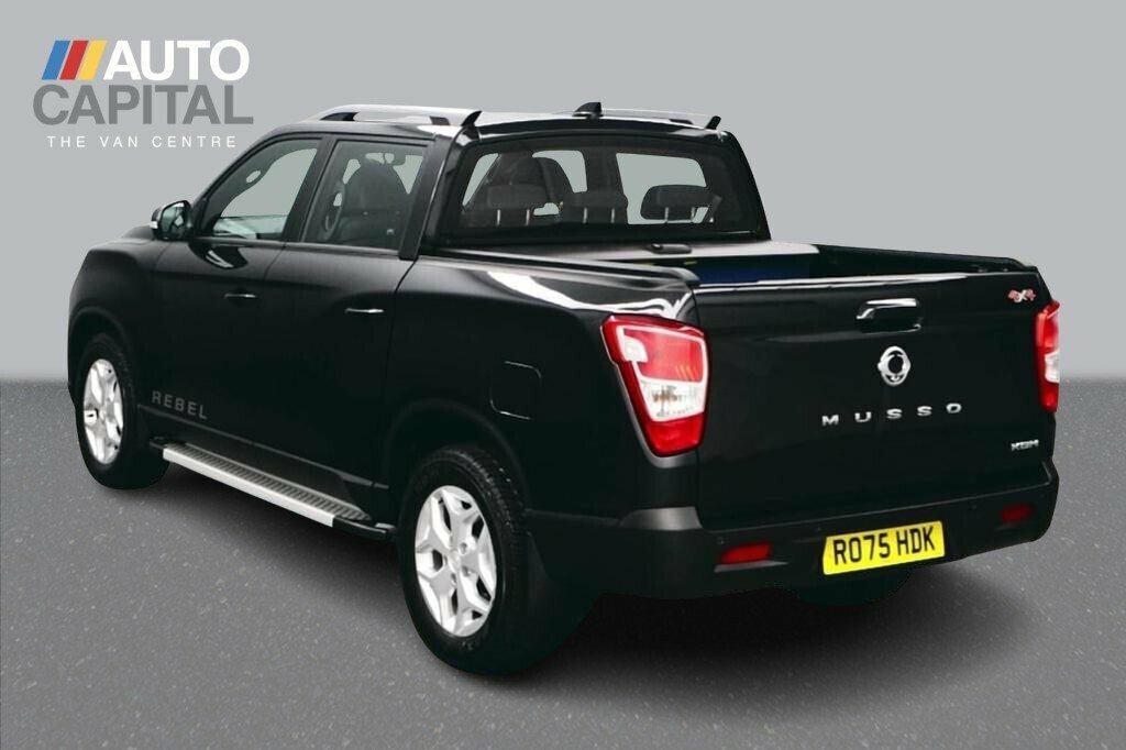 SsangYong Musso 2.2L Rebel RO75HDK Black #3