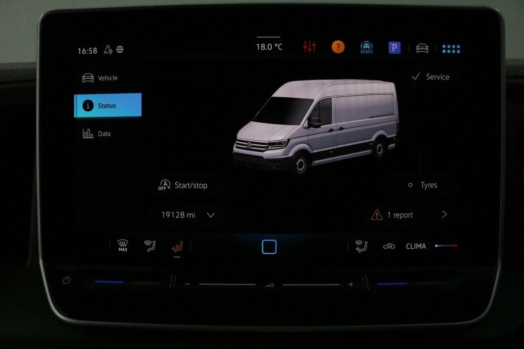 Volkswagen Crafter Panel Van Commerce Plus Mwb 140 Ps 2.0 Tdi 6Sp Man White #38