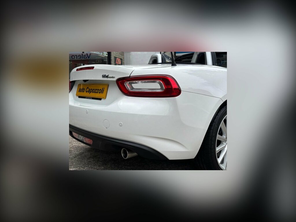 Fiat 124 Spider 1.4 Multiair Lusso Plus Convertible Eur White #5