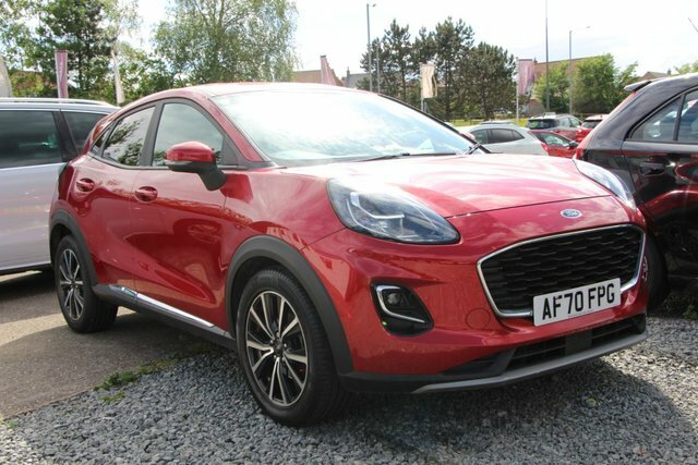 Ford Puma 1.0T Ecoboost Mhev Titanium Suv Red