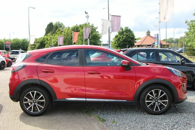 Ford Puma 1.0T Ecoboost Mhev Titanium Suv AF70FPG Red #2