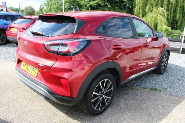 Ford Puma 1.0T Ecoboost Mhev Titanium Suv AF70FPG Red #6