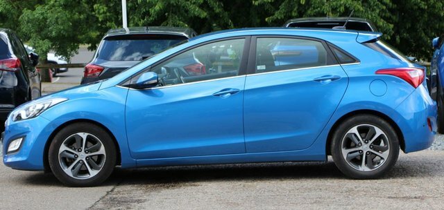 Hyundai I30 1.6 Se Nav Hatchback Euro 6 120 P Blue #6