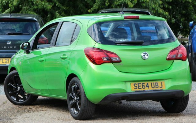 Vauxhall Corsa 1.4I Ecoflex Sri Hatchback Euro SE64UBJ Green #5