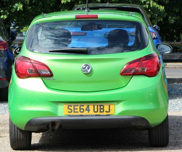 Vauxhall Corsa 1.4I Ecoflex Sri Hatchback Euro SE64UBJ Green #4