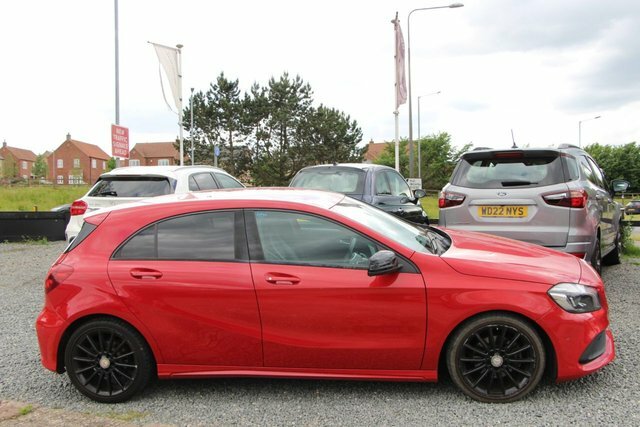 Mercedes-Benz A Class 2.1 A200d Amg Line Premium Hatchback OY65WHP Red #2