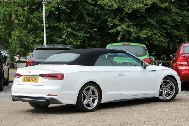 Audi A5 2.0 Tdi S Line 2018 Grey #3
