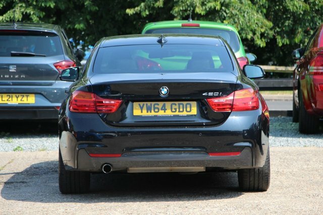 BMW 4 Series Gran Coupe 2.0 420I M Sport Coupe Euro 6 S Black #4