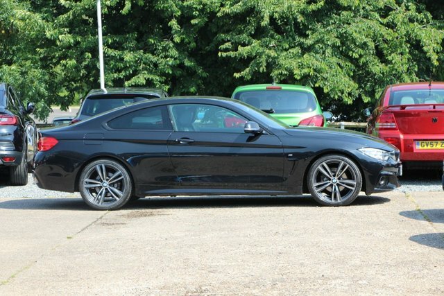 BMW 4 Series Gran Coupe 2.0 420I M Sport Coupe Euro 6 S Black #2
