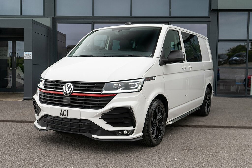 Volkswagen Transporter Sportline Panel Van Dsg 2.0Bi-tdi 204Ps Blue #42