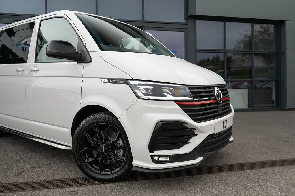 Volkswagen Transporter Sportline Panel Van Dsg 2.0Bi-tdi 204Ps Blue #21