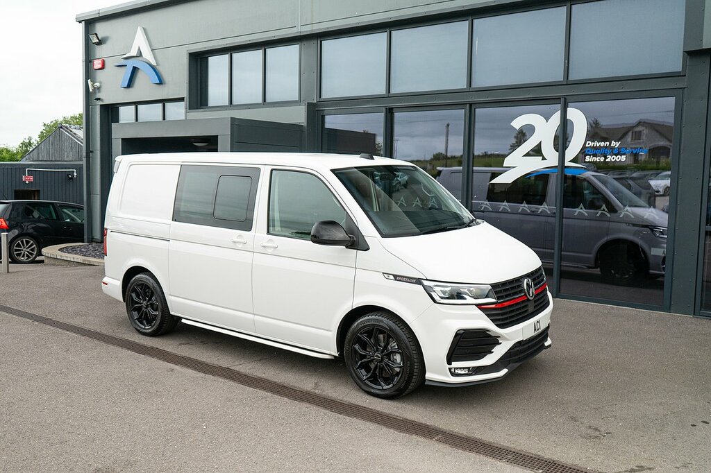 Volkswagen Transporter Sportline Panel Van Dsg 2.0Bi-tdi 204Ps Blue #26