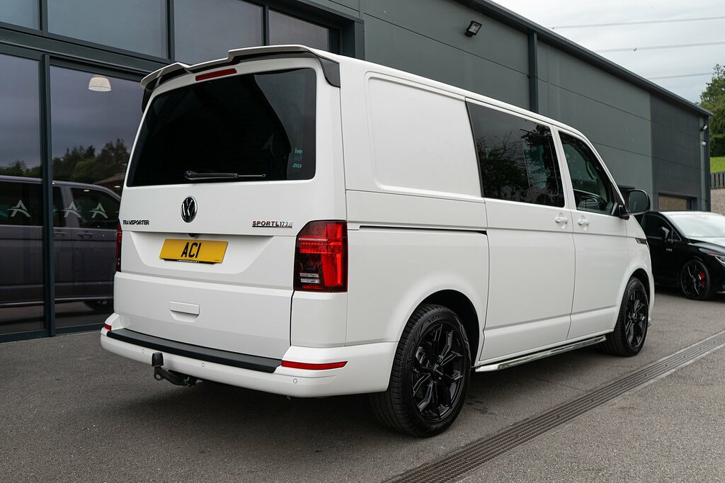 Volkswagen Transporter Sportline Panel Van Dsg 2.0Bi-tdi 204Ps Blue #25