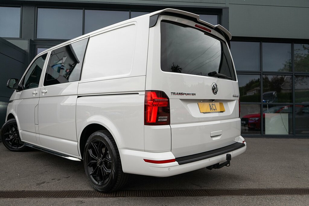 Volkswagen Transporter Sportline Panel Van Dsg 2.0Bi-tdi 204Ps Blue #31