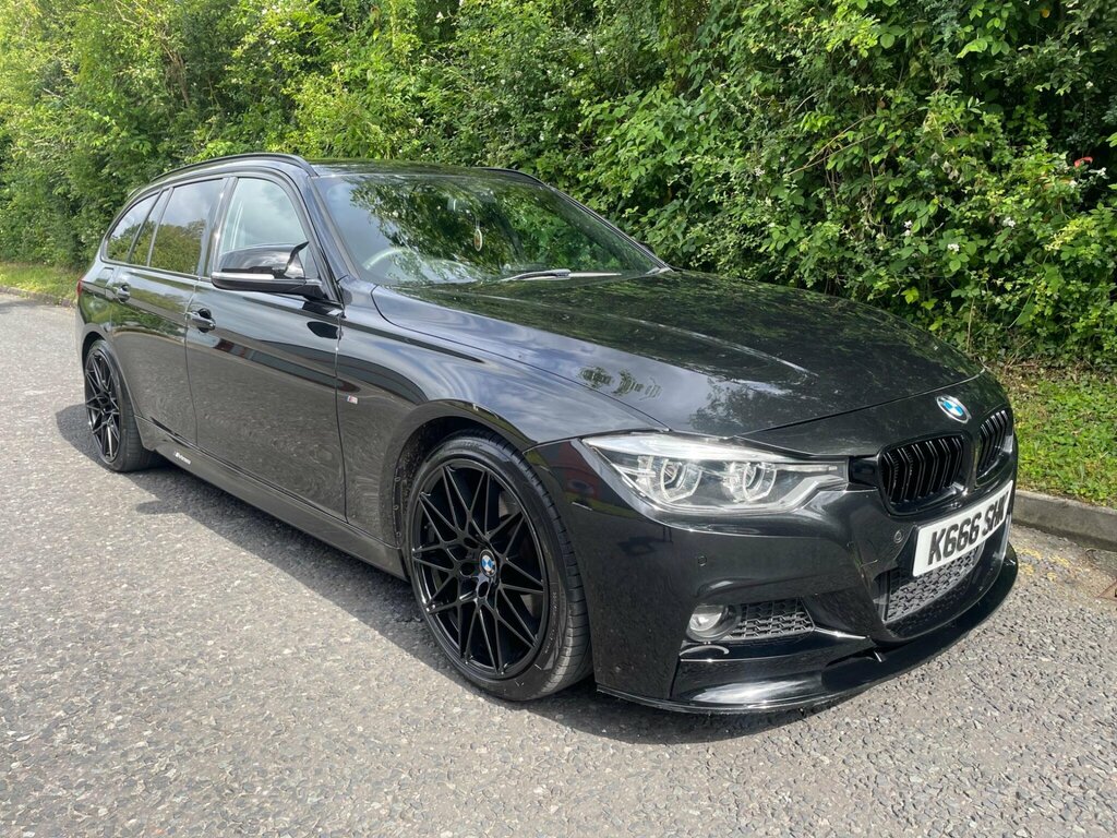 BMW 3 Series 3.0 330D M Sport Touring Euro 6 Ss Black