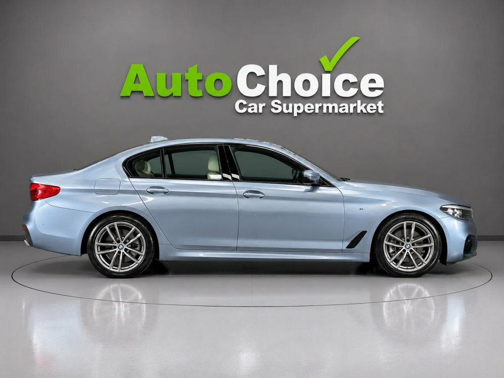 BMW 5 Series 2L M Sport PX69YXS Blue #5