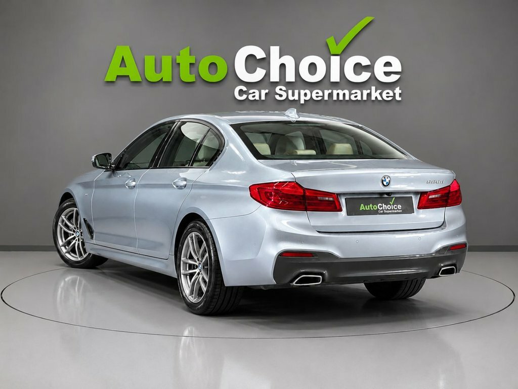 BMW 5 Series 2L M Sport PX69YXS Blue #2