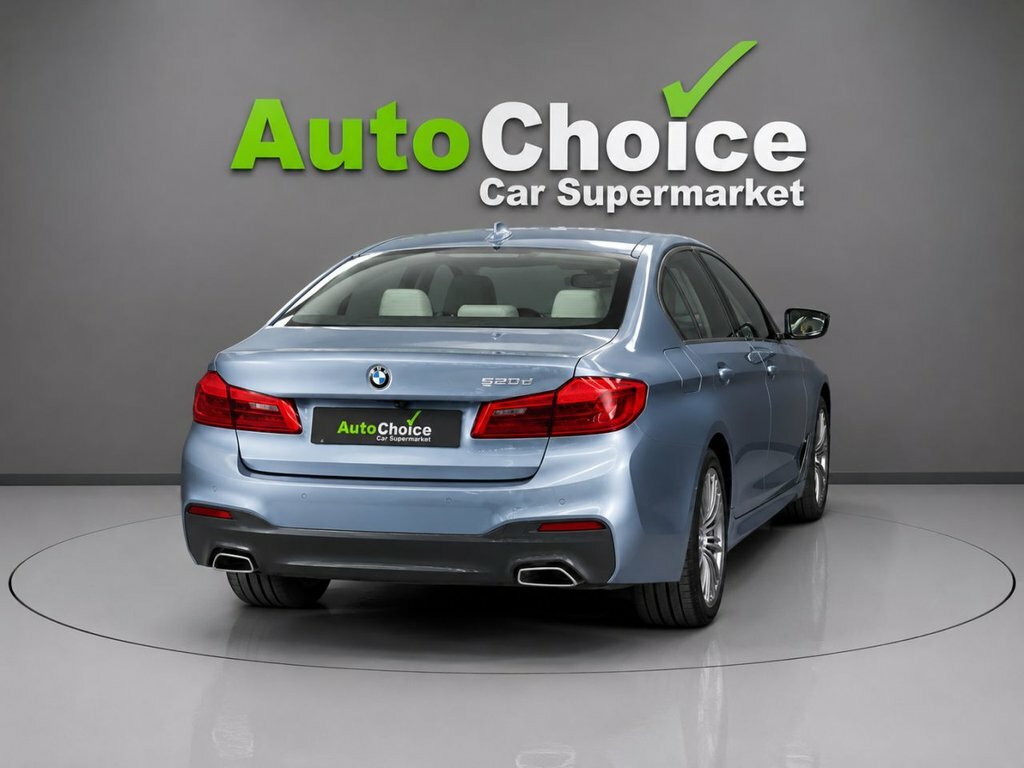 BMW 5 Series 2L M Sport PX69YXS Blue #4