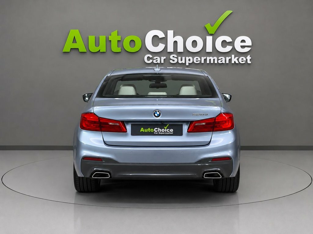 BMW 5 Series 2L M Sport PX69YXS Blue #3