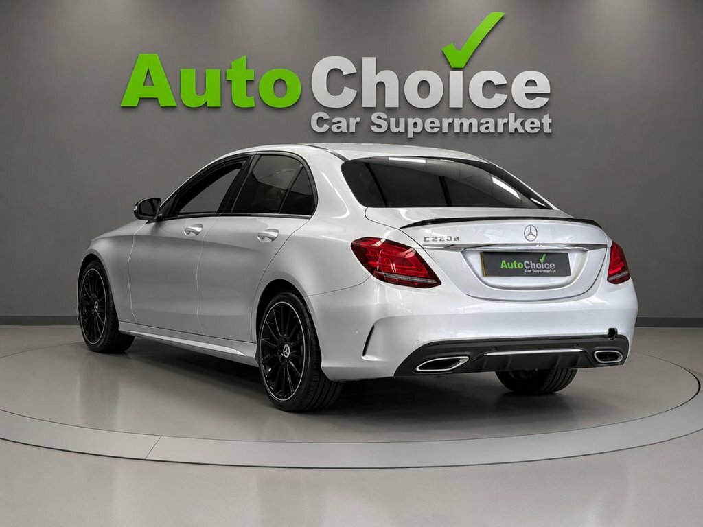 Mercedes-Benz C Class 2L Amg Line Night Edition NV21KUJ Silver #3