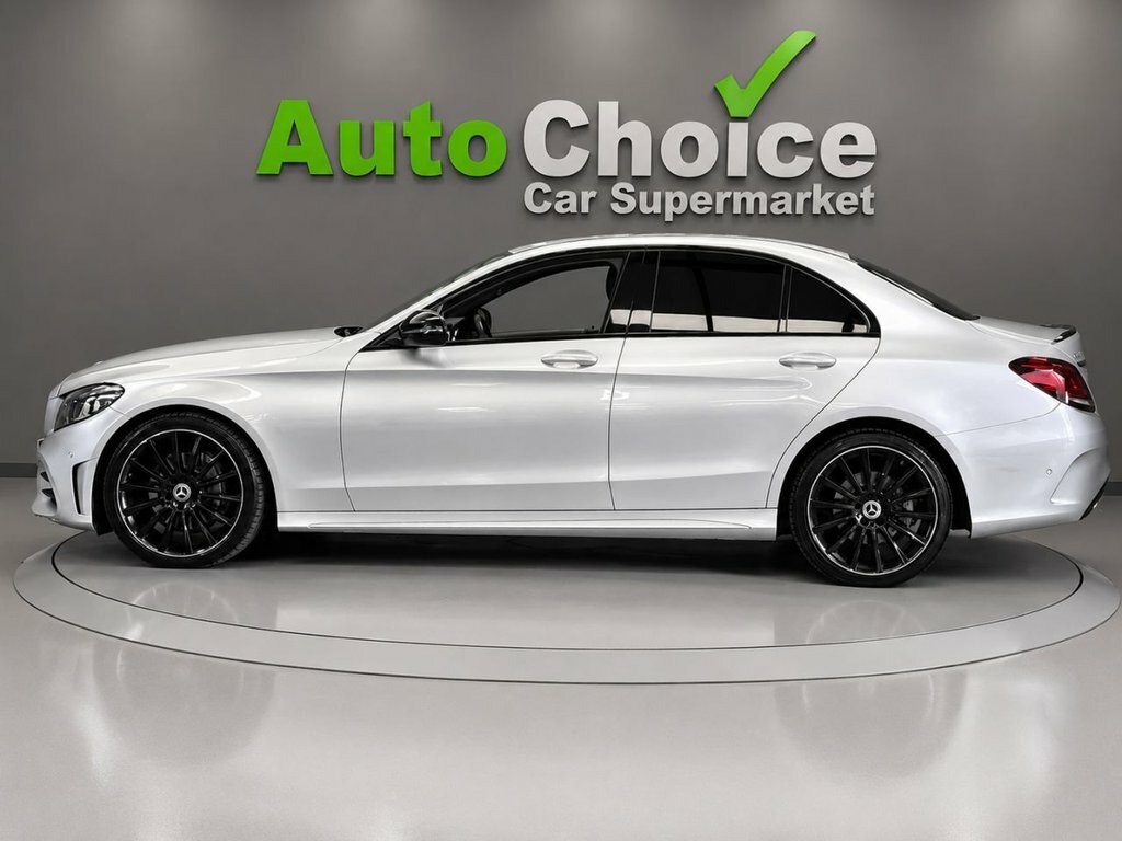 Mercedes-Benz C Class 2L Amg Line Night Edition NV21KUJ Silver #2