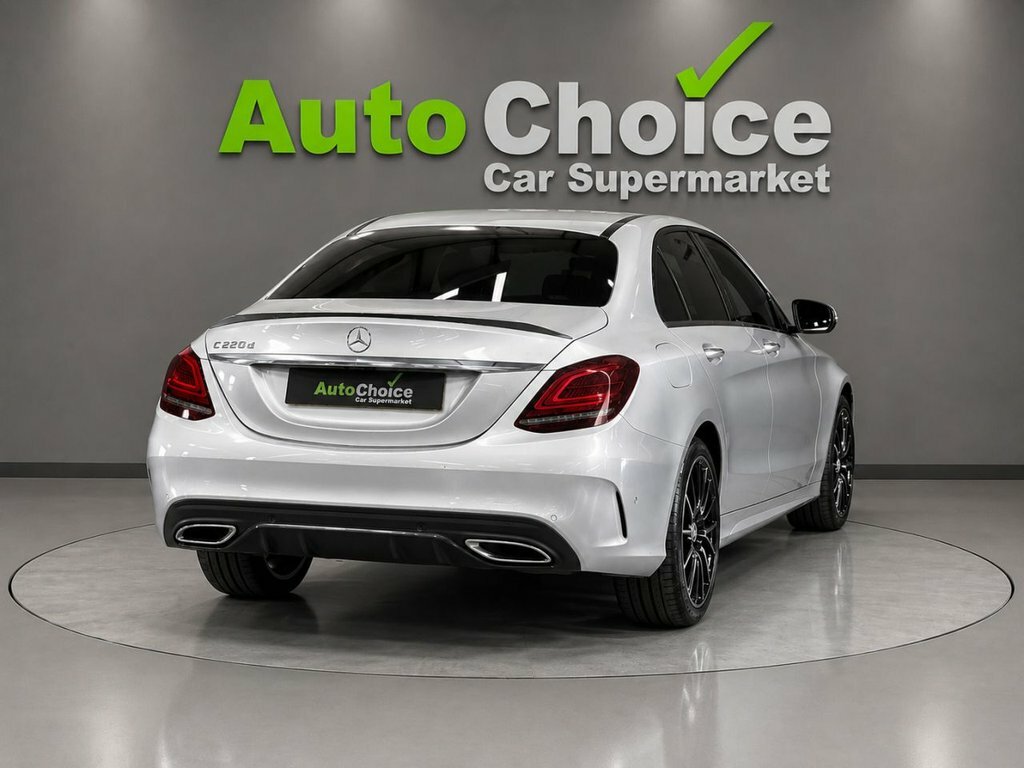 Mercedes-Benz C Class 2L Amg Line Night Edition NV21KUJ Silver #5