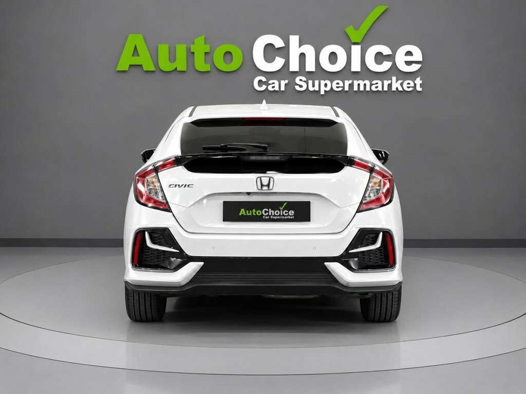 Honda Civic 1L Ex White #2