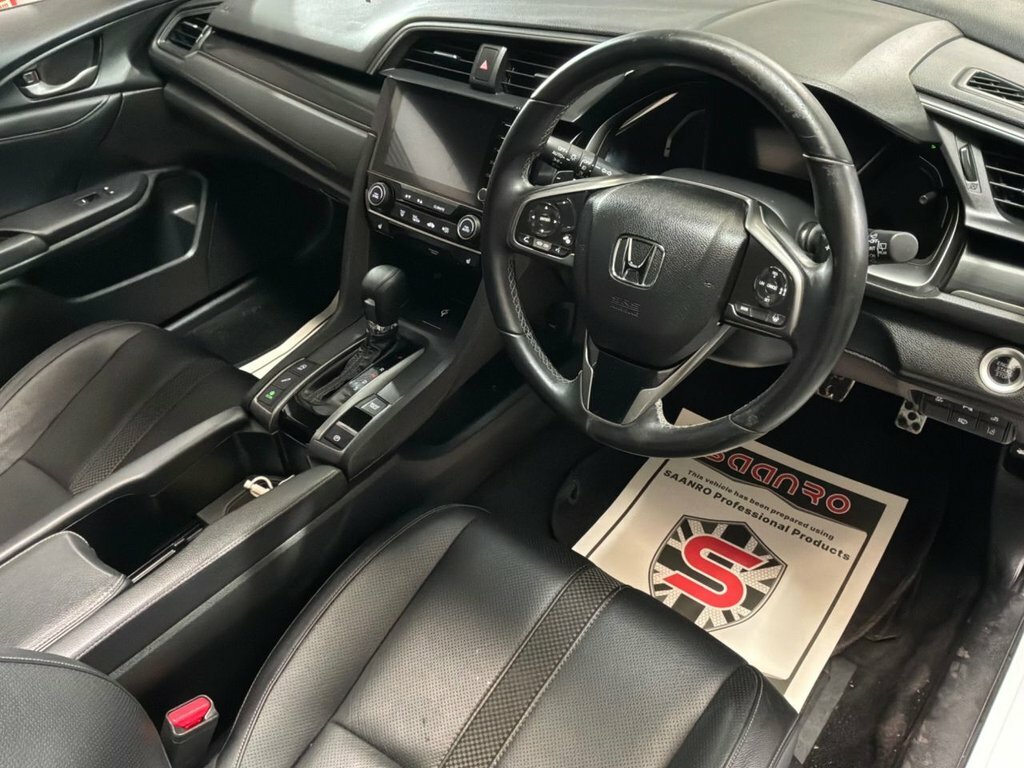 Honda Civic 1L Ex White #5