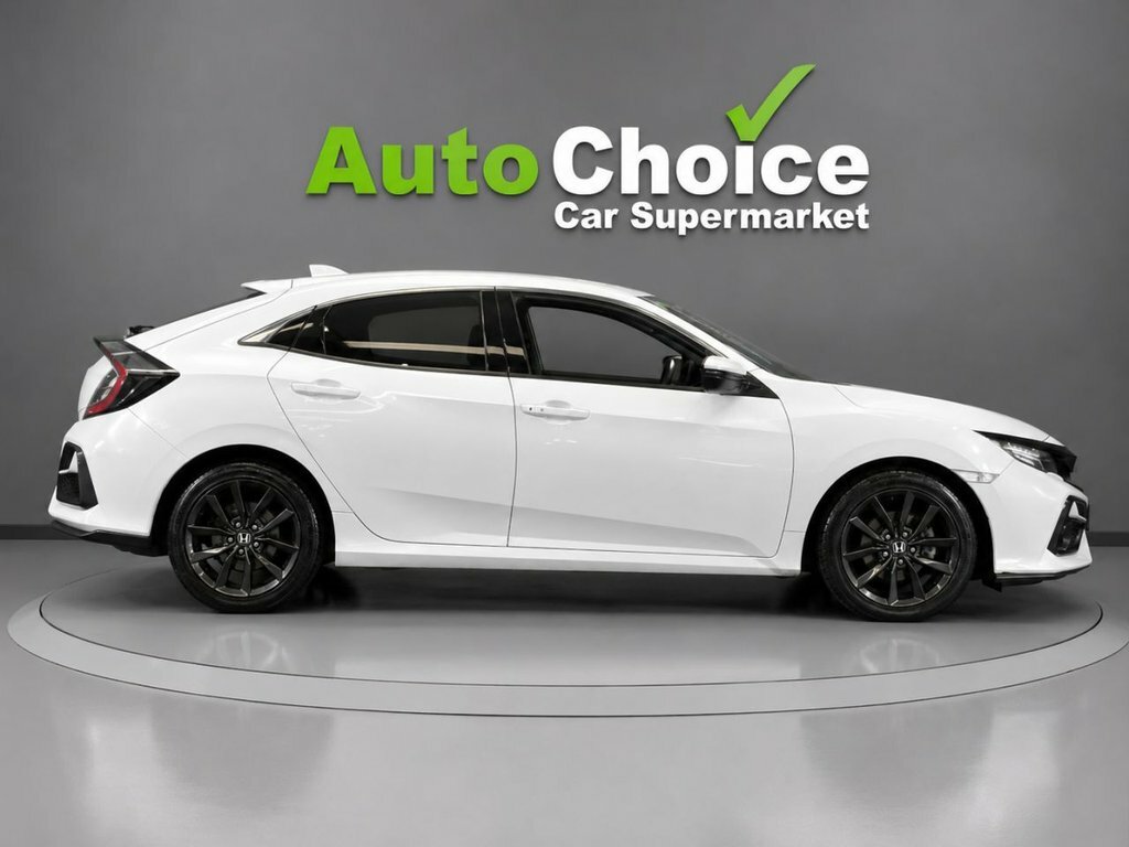 Honda Civic 1L Ex White #3