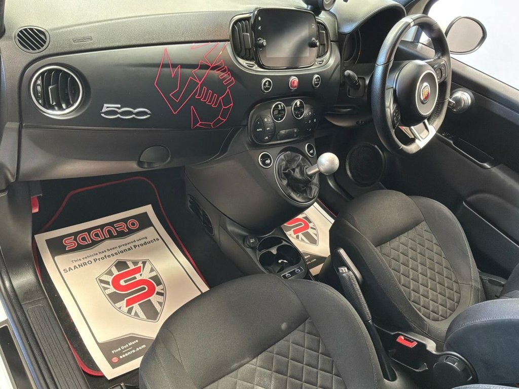 Abarth 595 1.4L F595 Pista White #4