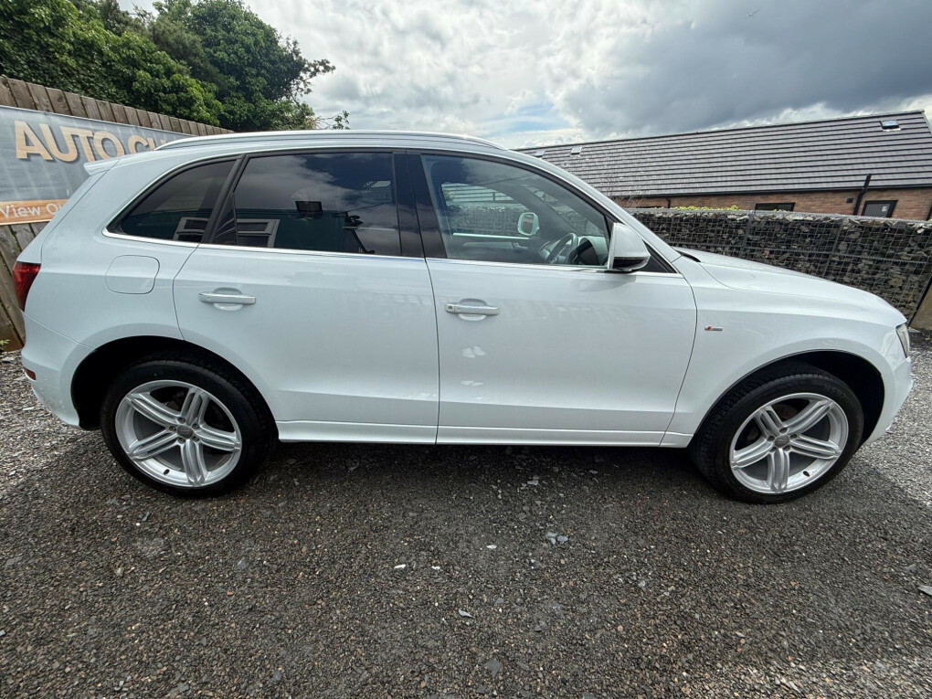 Audi Q5 2.0 Tdi S Line Plus Quattro Euro 6 Ss SV65SUU White #4