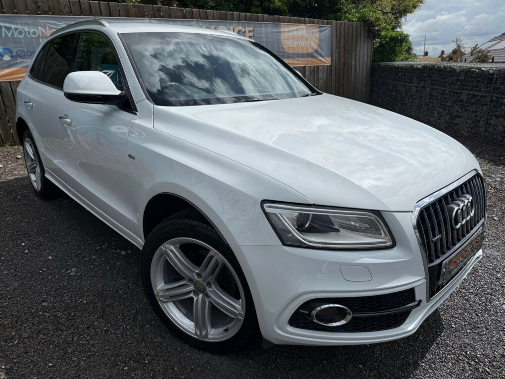 Audi Q5 2.0 Tdi S Line Plus Quattro Euro 6 Ss White