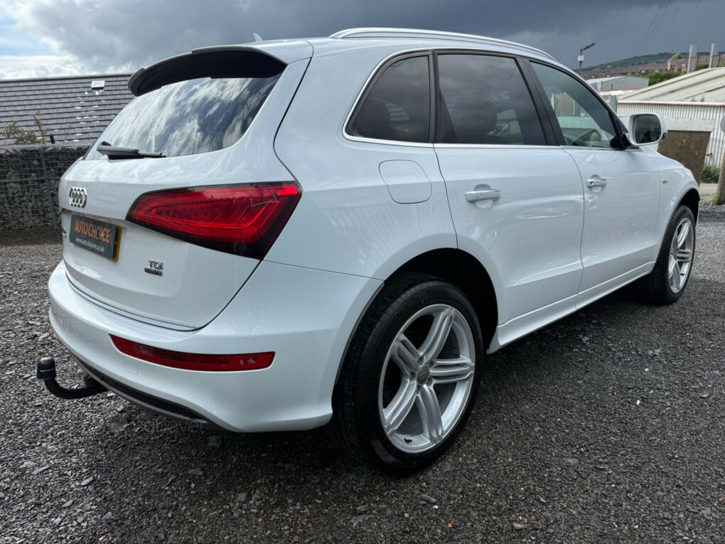 Audi Q5 2.0 Tdi S Line Plus Quattro Euro 6 Ss SV65SUU White #5