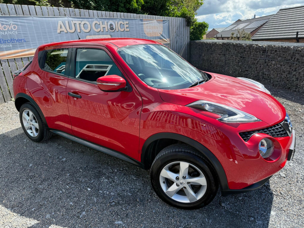 Nissan Juke 1.6 Visia Euro 6 Red #2