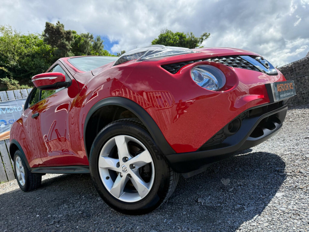 Nissan Juke 1.6 Visia Euro 6 Red #3