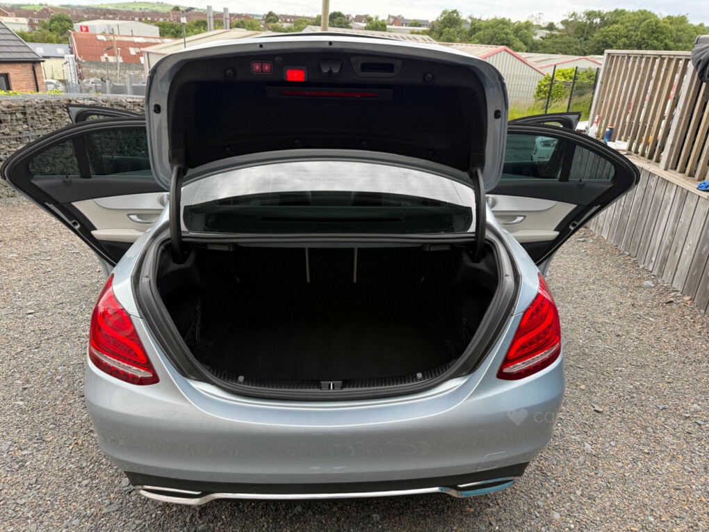 Mercedes-Benz C Class C200 Amg Line Coupe Blue #61