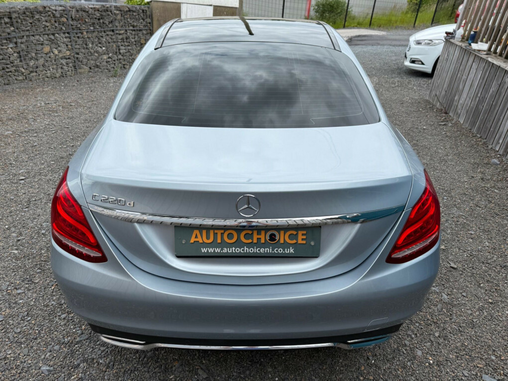 Mercedes-Benz C Class C200 Amg Line Coupe Blue #18