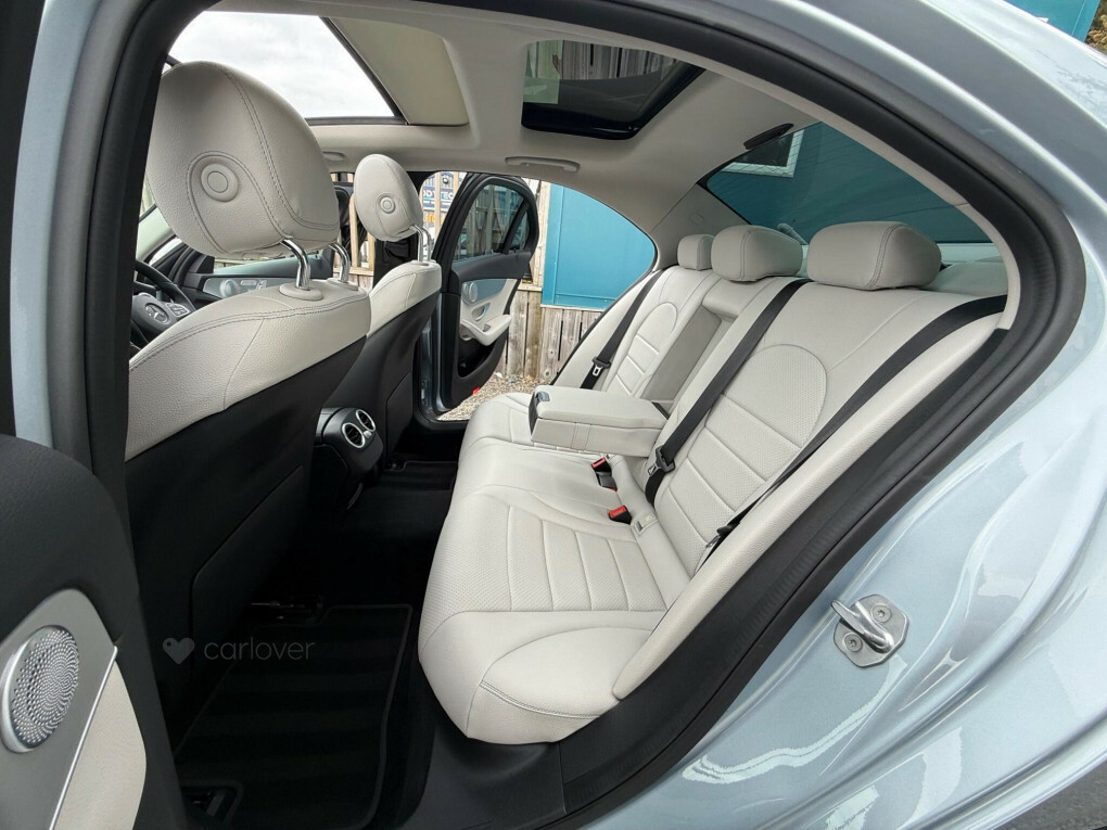 Mercedes-Benz C Class C200 Amg Line Coupe Blue #70