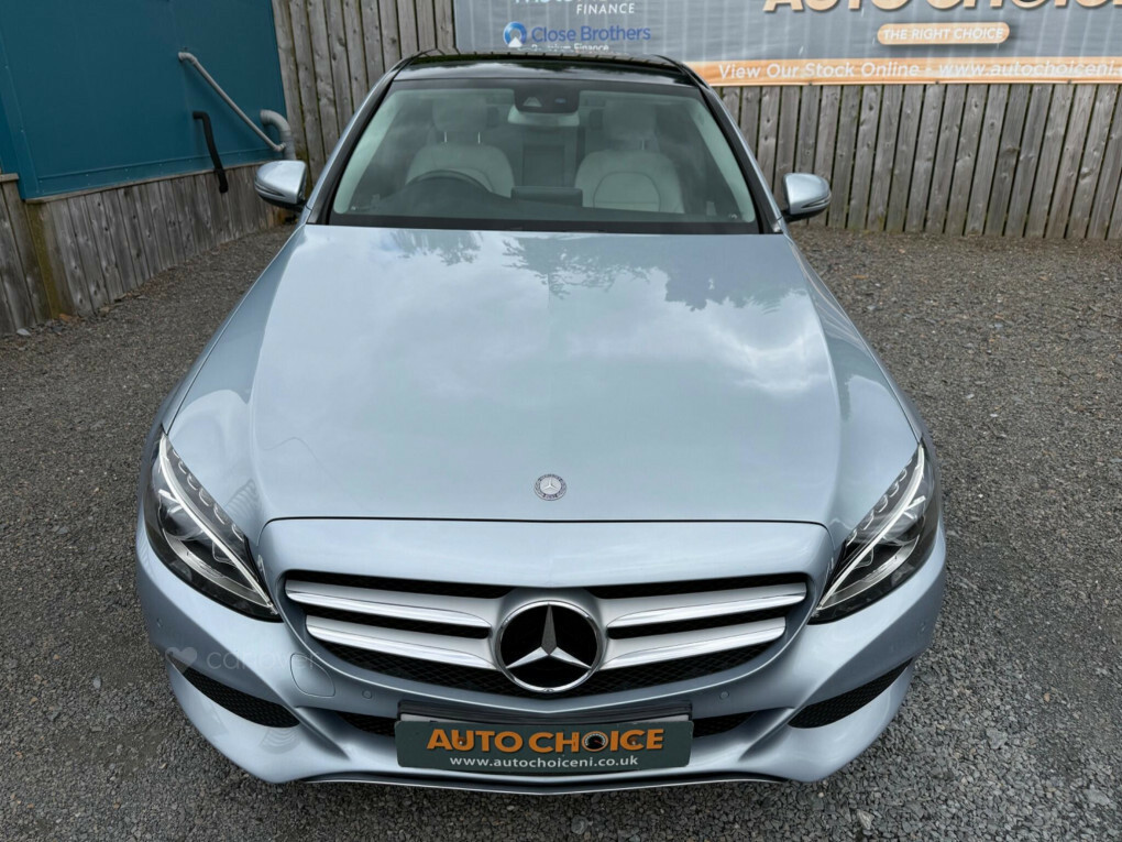 Mercedes-Benz C Class C200 Amg Line Coupe Blue #38