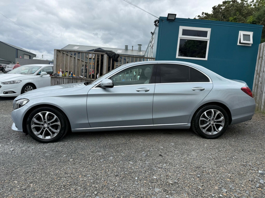 Mercedes-Benz C Class C200 Amg Line Coupe Blue #25