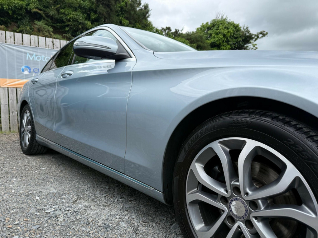 Mercedes-Benz C Class C200 Amg Line Coupe Blue #12